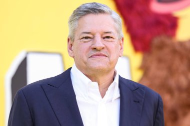 Netflix 'in Amerikalı işletme yöneticisi ve CEO' su Ted Sarandos Netflix 'in' Big Mouth 'sezonunun Los Angeles Premiere of Netflix' in 8..
