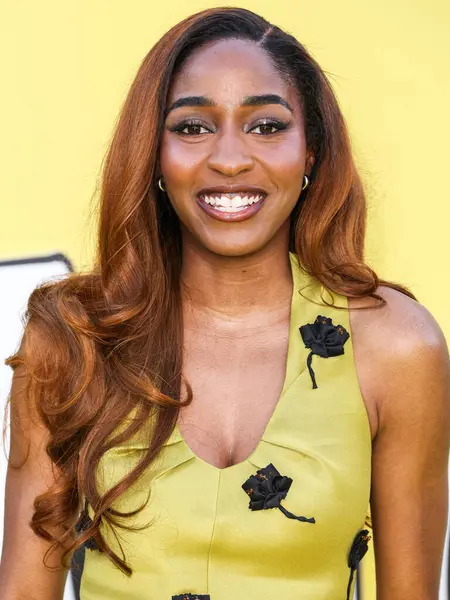 Amerikalı aktris, komedyen, yazar ve seslendirme oyuncusu Ayo Edebiri, Netflix 'in' Big Mouth 'sezonunun Los Angeles Premiere' ine geldi.