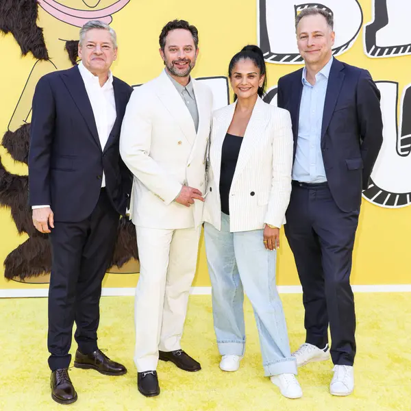 Ted Sarandos, Bela Bajaria, Nick Kroll ve John Derderian Netflix 'in' Big Mouth 'sezonunun Los Angeles galasına geldiler - The Final Season held at The Egypt Theatre Hollywood 22 Mayıs 2025, Hollywood, Los Angeles, California, ABD.