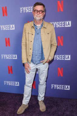 Fransız-Amerikalı yapım tasarımcısı Francois Audouy Netflix FYSEE LA 'ya geldi -' The Residence 'Sezon 1 ATAS Resmi Emmy FYC Etkinliği Hollywood Legion Theater' da yapıldı Hollywood, Los Angeles, Kaliforniya, ABD.