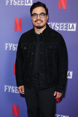 Amerikalı aktör ve film yapımcısı Randall Park, Netflix FYSEE LA - 'The Residence' Sezon 1, ATAS Resmi Emmy FYC Etkinliği Hollywood Lejyon Tiyatrosu 'nda Hollywood Post 43, Hollywood, Los Angeles, Kaliforniya, ABD' deki Amerikan Lejyonu 'na geldi.