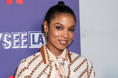 Amerikalı aktris Susan Kelechi Watson, Netflix FYSEE LA - 'The Residence' Sezon 1, ATAS Resmi Emmy FYC Etkinliği Hollywood Lejyon Tiyatrosu 'nda Hollywood Post 43, Hollywood, Los Angeles, Kaliforniya, ABD' deki Amerikan Lejyonu 'na geldi..