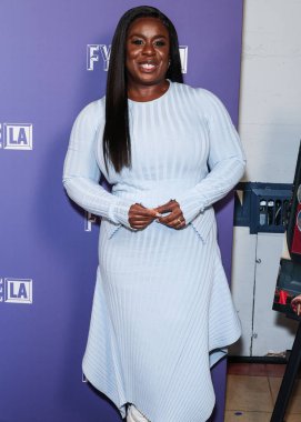 Amerikalı aktris Susan Kelechi Watson, Netflix FYSEE LA - 'The Residence' Sezon 1, ATAS Resmi Emmy FYC Etkinliği Hollywood Lejyon Tiyatrosu 'nda Hollywood Post 43, Hollywood, Los Angeles, Kaliforniya, ABD' deki Amerikan Lejyonu 'na geldi..