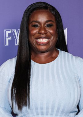 Amerikalı aktris Susan Kelechi Watson, Netflix FYSEE LA - 'The Residence' Sezon 1, ATAS Resmi Emmy FYC Etkinliği Hollywood Lejyon Tiyatrosu 'nda Hollywood Post 43, Hollywood, Los Angeles, Kaliforniya, ABD' deki Amerikan Lejyonu 'na geldi..