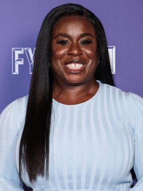 Amerikalı aktris Susan Kelechi Watson, Netflix FYSEE LA - 'The Residence' Sezon 1, ATAS Resmi Emmy FYC Etkinliği Hollywood Lejyon Tiyatrosu 'nda Hollywood Post 43, Hollywood, Los Angeles, Kaliforniya, ABD' deki Amerikan Lejyonu 'na geldi..