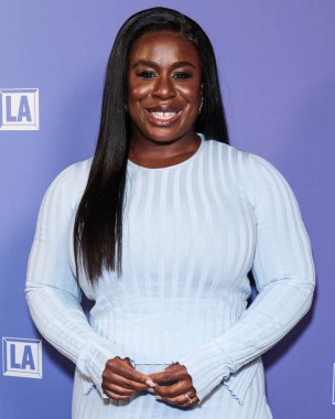 Amerikalı aktris Susan Kelechi Watson, Netflix FYSEE LA - 'The Residence' Sezon 1, ATAS Resmi Emmy FYC Etkinliği Hollywood Lejyon Tiyatrosu 'nda Hollywood Post 43, Hollywood, Los Angeles, Kaliforniya, ABD' deki Amerikan Lejyonu 'na geldi..