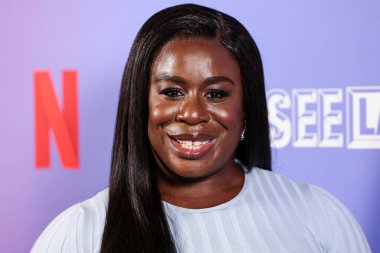 Amerikalı aktris Susan Kelechi Watson, Netflix FYSEE LA - 'The Residence' Sezon 1, ATAS Resmi Emmy FYC Etkinliği Hollywood Lejyon Tiyatrosu 'nda Hollywood Post 43, Hollywood, Los Angeles, Kaliforniya, ABD' deki Amerikan Lejyonu 'na geldi..