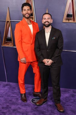 Dan + Shay 'den Dan Smyers ve Shay Mooney, 26 Mayıs 2025' te Las Vegas, Las Vegas 'ta düzenlenen 2025 Amerikan Müzik Ödülleri' ne geldiler.. 