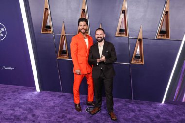 Dan + Shay 'den Dan Smyers ve Shay Mooney, 26 Mayıs 2025' te Las Vegas, Las Vegas 'ta düzenlenen 2025 Amerikan Müzik Ödülleri' ne geldiler..