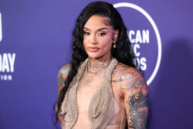 Kehlani, 26 Mayıs 2025 'te Las Vegas Fontainebleau' da düzenlenen 2025 Amerikan Müzik Ödülleri 'ne ulaştı..         