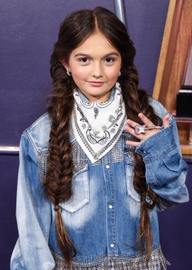 Taylen Biggs, 26 Mayıs 2025 'te Las Vegas Fontainebleau' da düzenlenen 2025 Amerikan Müzik Ödülleri 'ne ulaştı..    