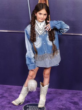 Taylen Biggs, 26 Mayıs 2025 'te Las Vegas Fontainebleau' da düzenlenen 2025 Amerikan Müzik Ödülleri 'ne ulaştı..    