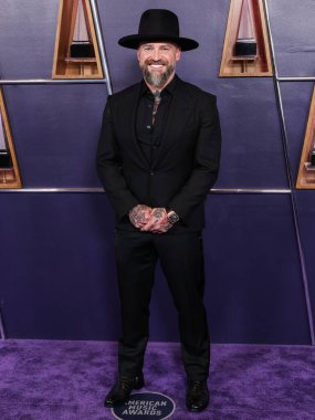 Zac Brown, 26 Mayıs 2025 'te Las Vegas Fontainebleau' da düzenlenen 2025 Amerikan Müzik Ödülleri 'ne ulaştı..     