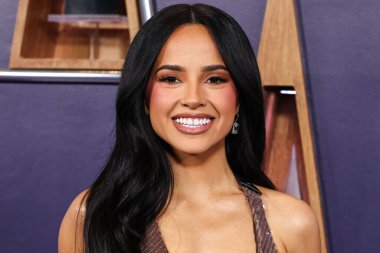 Favori Latin Kadın Sanatçı Ödülü sahibi Becky G, 26 Mayıs 2025 'te Las Vegas, Las Vegas' ta düzenlenen 2025 Amerikan Müzik Ödülleri 'nde poz verdi..
