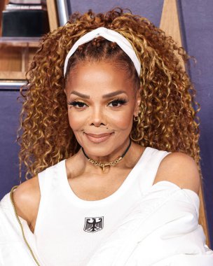 Simge Ödülü sahibi Janet Jackson, 26 Mayıs 2025 'te Las Vegas, Las Vegas' ta düzenlenen 2025 Amerikan Müzik Ödülleri 'nde poz verdi.. 
