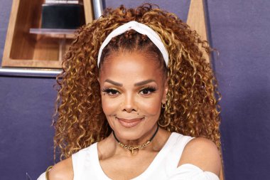 Simge Ödülü sahibi Janet Jackson, 26 Mayıs 2025 'te Las Vegas, Las Vegas' ta düzenlenen 2025 Amerikan Müzik Ödülleri 'nde poz verdi.. 