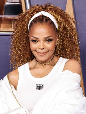 Simge Ödülü sahibi Janet Jackson, 26 Mayıs 2025 'te Las Vegas, Las Vegas' ta düzenlenen 2025 Amerikan Müzik Ödülleri 'nde poz verdi.. 