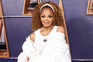Simge Ödülü sahibi Janet Jackson, 26 Mayıs 2025 'te Las Vegas, Las Vegas' ta düzenlenen 2025 Amerikan Müzik Ödülleri 'nde poz verdi.. 