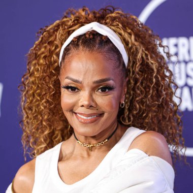 Simge Ödülü sahibi Janet Jackson, 26 Mayıs 2025 'te Las Vegas, Las Vegas' ta düzenlenen 2025 Amerikan Müzik Ödülleri 'nde poz verdi.. 