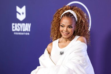 Simge Ödülü sahibi Janet Jackson, 26 Mayıs 2025 'te Las Vegas, Las Vegas' ta düzenlenen 2025 Amerikan Müzik Ödülleri 'nde poz verdi.. 