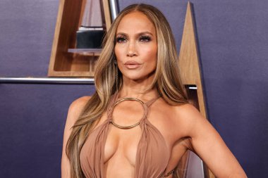 Jennifer Lopez (J.Lo), 26 Mayıs 2025 tarihinde Las Vegas, Nevada, ABD 'de düzenlenen Fontainebleau Las Vegas' ta düzenlenen 2025 Amerikan Müzik Ödüllerinde savunma pozu verdi..