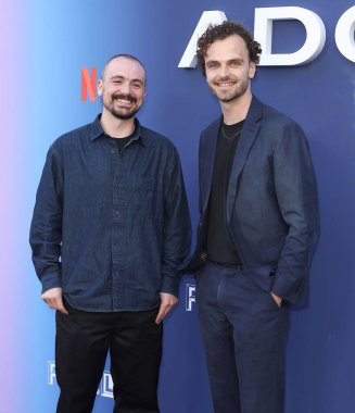 Aaron May ve David Ridley Netflix FYSEE LA - 'Adolescence' Sezon 1 ATAS (Televizyon Sanatları ve Bilimleri Akademisi) Emmy FYC (Düşünceleriniz İçin) Şaban Medya Merkezi 'ndeki Wolf Tiyatrosu' nda düzenlenen etkinliğe geldiler.      