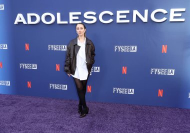 İngiliz aktris Erin Doherty Netflix FYSEE LA - 'Ergenlik dönemi' Sezon 1 ATAS (Televizyon Sanatları ve Bilimleri Akademisi) Emmy FYC (Düşünceleriniz İçin) Şaban Medya Merkezi 'ndeki Wolf Tiyatrosu' nda düzenlenen etkinliğe geldi.
