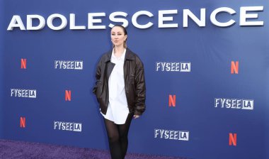 İngiliz aktris Erin Doherty Netflix FYSEE LA - 'Ergenlik dönemi' Sezon 1 ATAS (Televizyon Sanatları ve Bilimleri Akademisi) Emmy FYC (Düşünceleriniz İçin) Şaban Medya Merkezi 'ndeki Wolf Tiyatrosu' nda düzenlenen etkinliğe geldi.