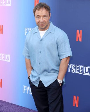 İngiliz aktör ve yapımcı Stephen Graham Netflix FYSEE LA - 'Adolescence' Sezon 1 ATAS (Televizyon Sanatları ve Bilimleri Akademisi) Emmy FYC (Düşünceleriniz İçin) Şaban Medya Merkezi 'ndeki Wolf Tiyatrosu' nda düzenlenen etkinliğe geldi. 