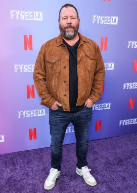 Amerikalı aktör, podcaster, reality TV sunucusu, stand-up komedyeni Bert Kreischer, Batı Hollywood, Los Angeles, Kaliforniya, ABD 'deki Komedi Dükkanı' nda düzenlenen komedi etkinliği için FYSEE LA Komedi Gecesi ATAS FYC 'ye geldi..