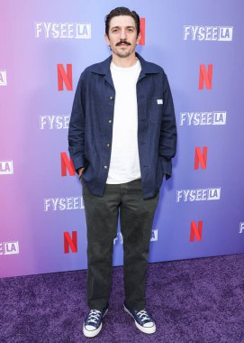 Amerikalı aktör, podcaster ve stand-up komedyeni Andrew Schulz Netflix Is A Joke Sunar: FYSEE LA Komedi Gecesi ATAS FYC Etkinliği 29 Mayıs 2025 'te Batı Hollywood, Los Angeles, Kaliforniya, ABD' de The Comedy Store 'da gerçekleşti..
