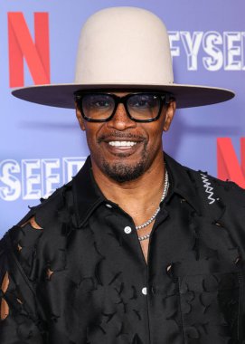 Amerikalı aktör, komedyen ve şarkıcı Jamie Foxx, Batı Hollywood, Los Angeles, Kaliforniya, ABD 'deki Komedi Dükkanı' nda düzenlenen Düşünce Etkinliğiniz İçin FYSEE LA Komedi Gecesi ATAS Emmy FYC 'yi sunar..