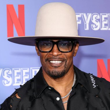 Amerikalı aktör, komedyen ve şarkıcı Jamie Foxx, Batı Hollywood, Los Angeles, Kaliforniya, ABD 'deki Komedi Dükkanı' nda düzenlenen Düşünce Etkinliğiniz İçin FYSEE LA Komedi Gecesi ATAS Emmy FYC 'yi sunar..