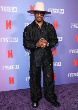 Amerikalı aktör, komedyen ve şarkıcı Jamie Foxx, Batı Hollywood, Los Angeles, Kaliforniya, ABD 'deki Komedi Dükkanı' nda düzenlenen Düşünce Etkinliğiniz İçin FYSEE LA Komedi Gecesi ATAS Emmy FYC 'yi sunar..