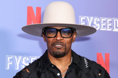 Amerikalı aktör, komedyen ve şarkıcı Jamie Foxx, Batı Hollywood, Los Angeles, Kaliforniya, ABD 'deki Komedi Dükkanı' nda düzenlenen Düşünce Etkinliğiniz İçin FYSEE LA Komedi Gecesi ATAS Emmy FYC 'yi sunar..