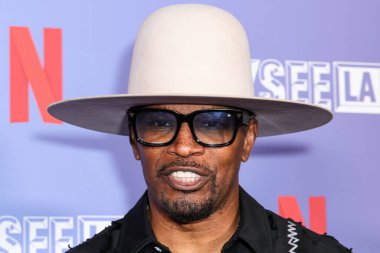 Amerikalı aktör, komedyen ve şarkıcı Jamie Foxx, Batı Hollywood, Los Angeles, Kaliforniya, ABD 'deki Komedi Dükkanı' nda düzenlenen Düşünce Etkinliğiniz İçin FYSEE LA Komedi Gecesi ATAS Emmy FYC 'yi sunar..