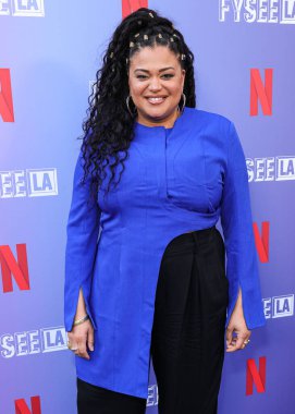 Michelle Buteau, Batı Hollywood, Los Angeles, Kaliforniya, ABD 'deki Komedi Dükkanı' nda düzenlenen Değerlendirme Etkinliğiniz için FYSEE LA Komedi Gecesi ATAS Emmy FYC 'ye geliyor..