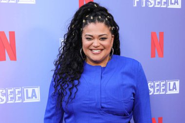 Michelle Buteau, Batı Hollywood, Los Angeles, Kaliforniya, ABD 'deki Komedi Dükkanı' nda düzenlenen Değerlendirme Etkinliğiniz için FYSEE LA Komedi Gecesi ATAS Emmy FYC 'ye geliyor..