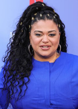 Michelle Buteau, Batı Hollywood, Los Angeles, Kaliforniya, ABD 'deki Komedi Dükkanı' nda düzenlenen Değerlendirme Etkinliğiniz için FYSEE LA Komedi Gecesi ATAS Emmy FYC 'ye geliyor..