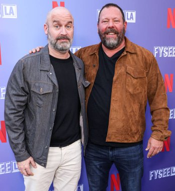 Tom Segura ve Bert Kreischer, Batı Hollywood, Los Angeles, Kaliforniya, ABD 'deki Komedi Dükkanı' nda düzenlenen Değerlendirme Etkinliğiniz İçin FYSEE LA Komedi Gecesi ATAS Emmy FYC 'ye geldiler..