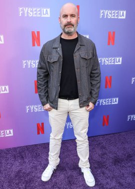 Amerikalı aktör, yazar, podcaster, yazar ve stand-up komedyeni Tom Segura Netflix Is A Espri Sunar: FYSEE LA Komedi Gecesi ATAS FYC Etkinliği 29 Mayıs 2025 'te Batı Hollywood, Los Angeles, Kaliforniya, ABD' de The Comedy Store 'da gerçekleşti..