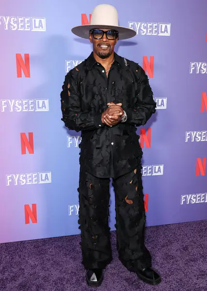 Amerikalı aktör, komedyen ve şarkıcı Jamie Foxx, Batı Hollywood, Los Angeles, Kaliforniya, ABD 'deki Komedi Dükkanı' nda düzenlenen Düşünce Etkinliğiniz İçin FYSEE LA Komedi Gecesi ATAS Emmy FYC 'yi sunar..