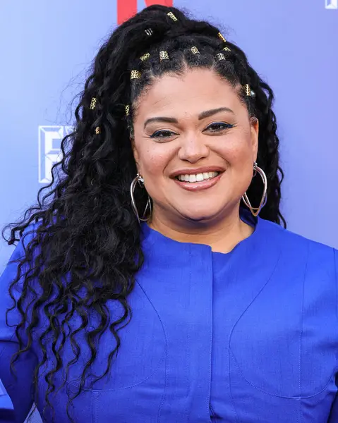 Michelle Buteau, Batı Hollywood, Los Angeles, Kaliforniya, ABD 'deki Komedi Dükkanı' nda düzenlenen Değerlendirme Etkinliğiniz için FYSEE LA Komedi Gecesi ATAS Emmy FYC 'ye geliyor..