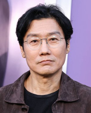 Güney Koreli film yönetmeni, yapımcısı ve senarist Hwang Dong-hyuk Netflix FYSEE LA - 'Squid Game' Sezon 2 ATAS (Televizyon Sanatları ve Bilimleri Akademisi) Emmy FYC 'ye geldi. 