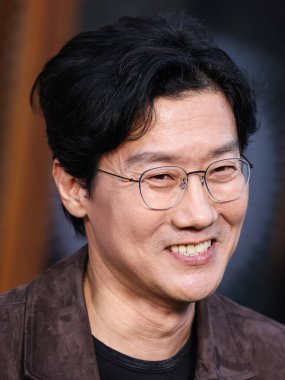 Güney Koreli film yönetmeni, yapımcısı ve senarist Hwang Dong-hyuk Netflix FYSEE LA - 'Squid Game' Sezon 2 ATAS (Televizyon Sanatları ve Bilimleri Akademisi) Emmy FYC 'ye geldi. 