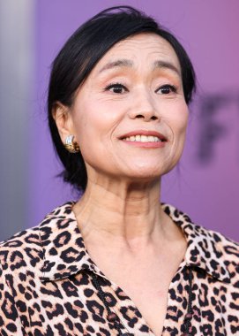 Güney Kore film ve televizyon oyuncusu Kang Ae-shim, Netflix FYSEE LA - 'Squid Game' Sezon 2, ATAS (Televizyon Sanatları ve Bilimleri Akademisi) Emmy FYC 'ye 30 Mayıs 2025' te Mısır Tiyatrosu 'nda düzenlenen etkinliğe katıldı.