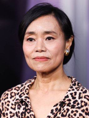 Güney Kore film ve televizyon oyuncusu Kang Ae-shim, Netflix FYSEE LA - 'Squid Game' Sezon 2, ATAS (Televizyon Sanatları ve Bilimleri Akademisi) Emmy FYC 'ye 30 Mayıs 2025' te Mısır Tiyatrosu 'nda düzenlenen etkinliğe katıldı.