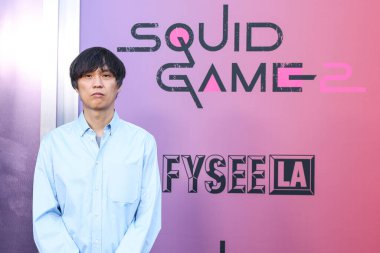Güney Koreli görüntü yönetmeni Kim Ji-yong, Netflix FYSEE LA - 'Squid Game' 2. Sezon ATAS (Televizyon Sanatları ve Bilimleri Akademisi) Emmy FYC 'ye (Düşünceleriniz İçin) 30 Mayıs 2025' te Mısırlı Hollywood Tiyatrosu 'nda düzenlenen etkinliğe katıldı. 
