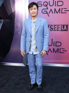 Güney Koreli aktör, şarkıcı ve model Lee Byung-hun, Netflix FYSEE LA - 'Squid Game' Sezon 2 ATAS (Televizyon Sanatları ve Bilimleri Akademisi) Emmy FYC 'ye 30 Mayıs 2025' te Mısır Tiyatrosu Hollywood 'da düzenlenen etkinliğe katıldı. 