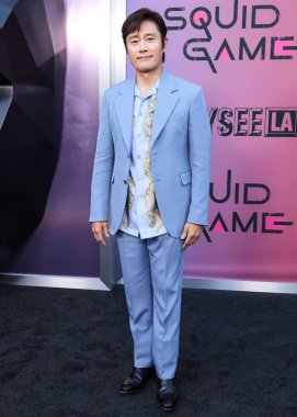 Güney Koreli aktör, şarkıcı ve model Lee Byung-hun, Netflix FYSEE LA - 'Squid Game' Sezon 2 ATAS (Televizyon Sanatları ve Bilimleri Akademisi) Emmy FYC 'ye 30 Mayıs 2025' te Mısır Tiyatrosu Hollywood 'da düzenlenen etkinliğe katıldı. 